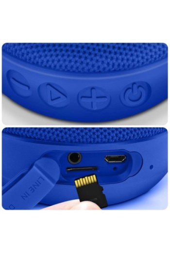 Speaker Bluetooth per Bici Altoparlarnte Senza Fili Impermeabile IPX7 - Blu