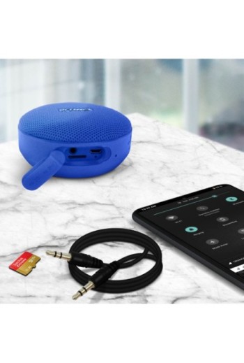 Speaker Bluetooth per Bici Altoparlarnte Senza Fili Impermeabile IPX7 - Blu