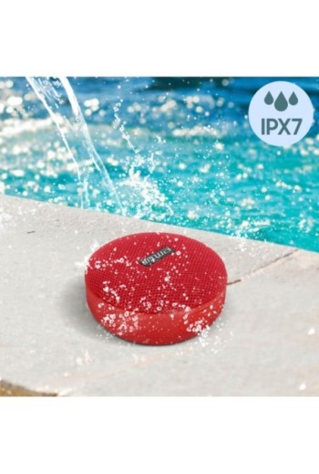 Speaker Bluetooth per Bici Altoparlarnte Senza Fili Impermeabile IPX7 - Rossa