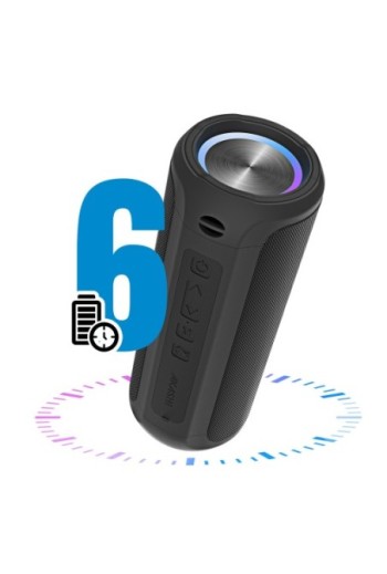 Altoparlante Bluetooth 10W con LED RGB Impermeabile IPX5 Riciclato - Akashi