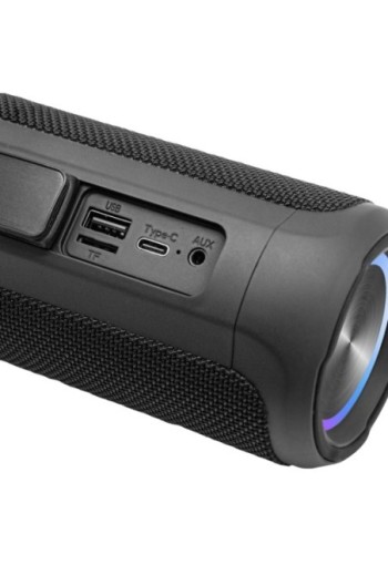Altoparlante Bluetooth 10W con LED RGB Impermeabile IPX5 Riciclato - Akashi