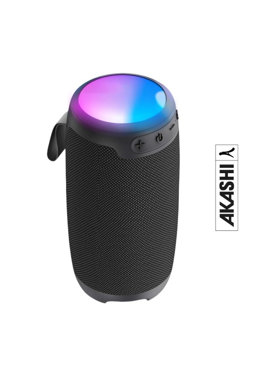 Altoparlante Bluetooth 10W Portatile con LED Multicolore - Akashi