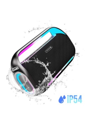 Altoparlante Bluetooth Swissten Harmony 200W Nero con Microfono Karaoke Wireless - Autonomia 13 Ore