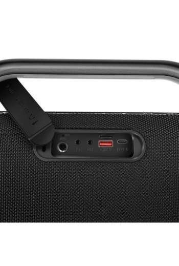 Altoparlante Bluetooth Swissten Harmony 80W Nero con Microfono Karaoke Wireless - Autonomia 10 Ore