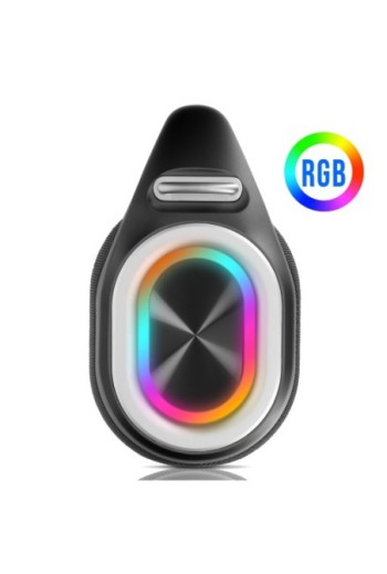 Altoparlante Bluetooth Swissten Harmony 80W Nero con Microfono Karaoke Wireless - Autonomia 10 Ore