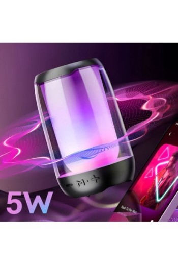 Mini Cassa Bluetooth 5W Impermeabile IPX6 + LED RGB - LinQ