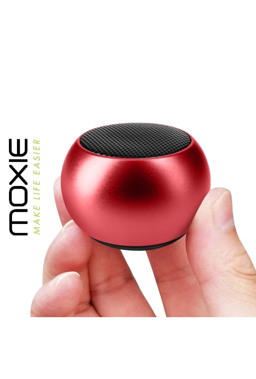 Mini-altoparlante Bluetooth Moxie Iron Boom Mini design compatto - rosso