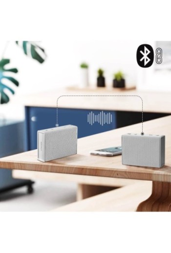 Altoparlante Bluetooth portatile certificato IPX5 autonomia 5 ore Bigben Sydney Urbanista - bianco