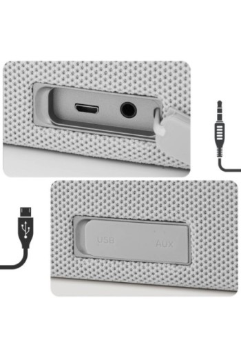 Altoparlante Bluetooth portatile certificato IPX5 autonomia 5 ore Bigben Sydney Urbanista - bianco