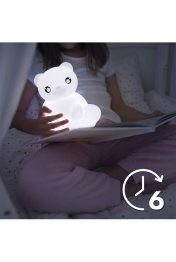 Altoparlante Bluetooth orsetto luminoso 15W intensità regolabile e autonomia di 6 ore Bigben Lumin'US