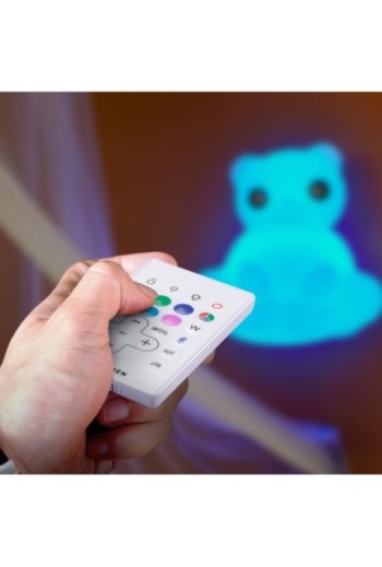 Altoparlante Bluetooth orsetto luminoso 15W intensità regolabile e autonomia di 6 ore Bigben Lumin'US