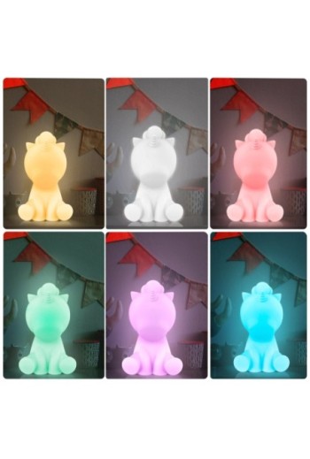 Altoparlante Bluetooth unicorno luminoso 15W intensità regolabile e autonomia di 8 ore Bigben Lumin'US