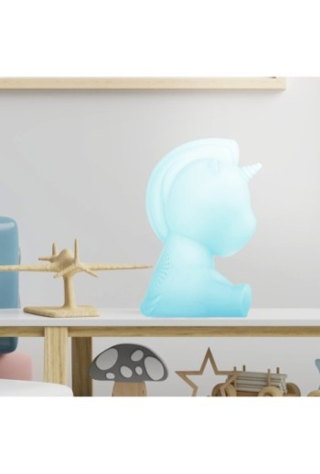 Altoparlante Bluetooth unicorno luminoso 15W intensità regolabile e autonomia di 8 ore Bigben Lumin'US