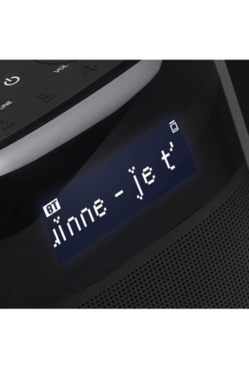 Altoparlante radio JBL Bluetooth 4.2 Suono cristallino Impermeabile IPX7 Schermo LCD e Autonomia 15h Tuner XL Nero