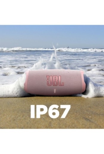 Altoparlante Bluetooth JBL Charge 5 Impermeabile IP67 + Powerbank Autonomia 20h Rosa