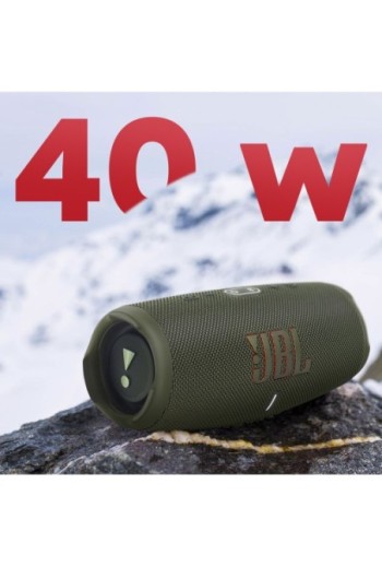 Altoparlante Bluetooth JBL Charge 5 Impermeabile IP67 + Powerbank Autonomia 20h Verde