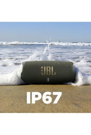 Altoparlante Bluetooth JBL Charge 5 Impermeabile IP67 + Powerbank Autonomia 20h Verde