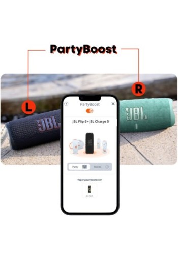 Altoparlante Bluetooth JBL Charge 5 Impermeabile IP67 + Powerbank Autonomia 20h Turchese