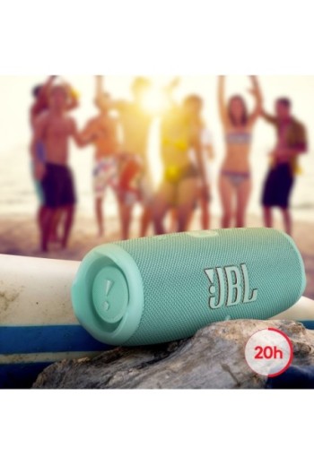Altoparlante Bluetooth JBL Charge 5 Impermeabile IP67 + Powerbank Autonomia 20h Turchese