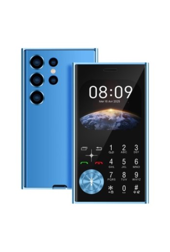 Telefono Dual SIM con Bluetooth e Radio FM – Stile Line Blu