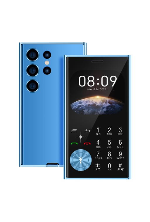 Telefono Dual SIM con Bluetooth e Radio FM – Stile Line Blu