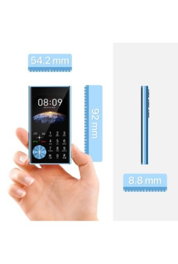 Telefono Dual SIM con Bluetooth e Radio FM – Stile Line Blu