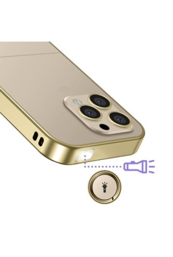 Telefono Dual SIM con Bluetooth e Radio FM – Stile Curve Oro