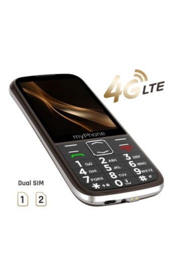 Telefono per Anziani 4G LTE myPhone Halo 4 Plus LTE Praline Schermo Grande 3.5
