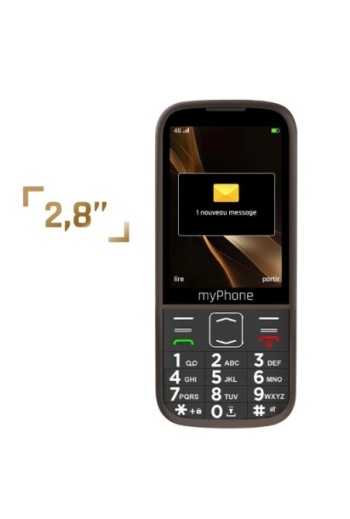 Telefono per Anziani 4G LTE myPhone Halo 4 Plus LTE Praline Schermo Grande 3.5