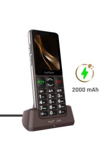 Telefono per Anziani 4G LTE myPhone Bueno LTE Praline Compatto Classico