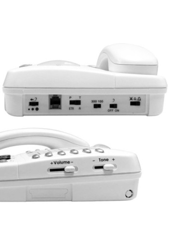 Telefono da fisso per senior amplificato con suoneria potente – Geemarc CL1100