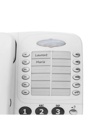 Telefono da fisso per senior amplificato con suoneria potente – Geemarc CL1100