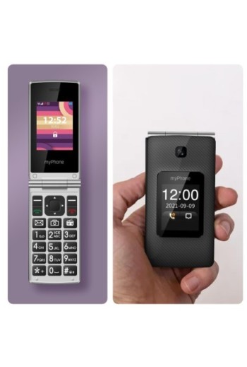 Telefono myPhone TANGO 4G LTE connessione 4G LTE autonomia elevata radio FM luce LED e tasto SOS