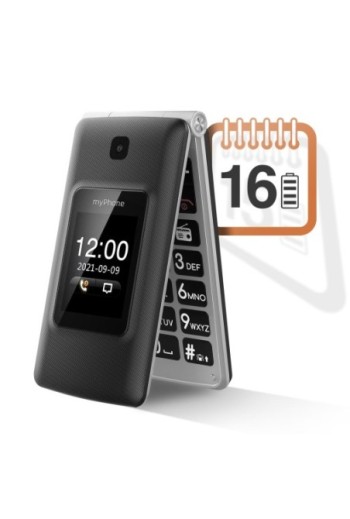 Telefono myPhone TANGO 4G LTE connessione 4G LTE autonomia elevata radio FM luce LED e tasto SOS
