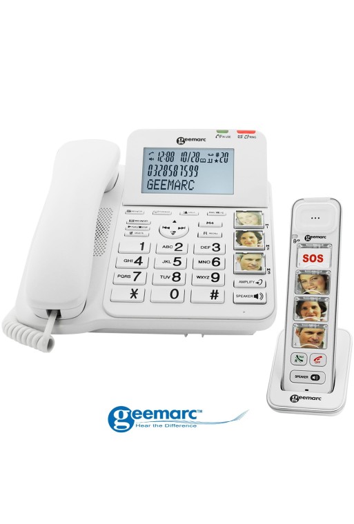 Telefono cablato con cordless - Geemarc AmpliDECT Combi Photo 295