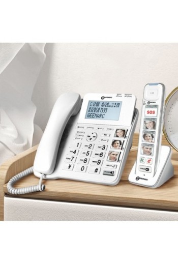 Telefono cablato con cordless - Geemarc AmpliDECT Combi Photo 295