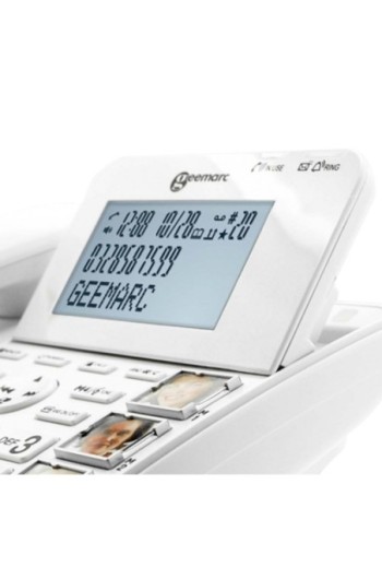 Telefono Senior Amplificato 50dB con Grandi Tasti - Geemarc CL595