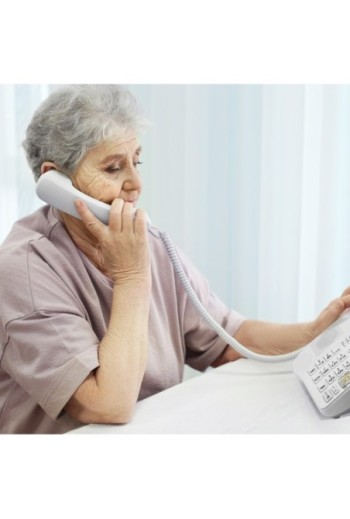 Telefono fisso amplificato per senior + cordless aggiuntivo - Geemarc AmpliDECT Combi 295