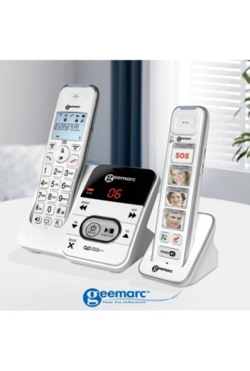 Telefono cordless senior + cordless con foto - Geemarc Mobility Pack 295
