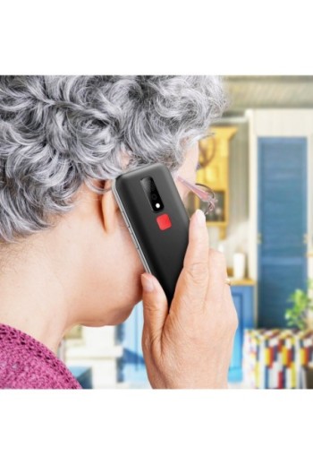 Telefono cellulare per senior - suono amplificato - tasto SOS - Geemarc CL 8600 nero