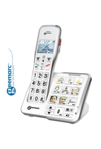 Telefono cordless per senior tasti con foto - Geemarc AmpliDect 595 Photo