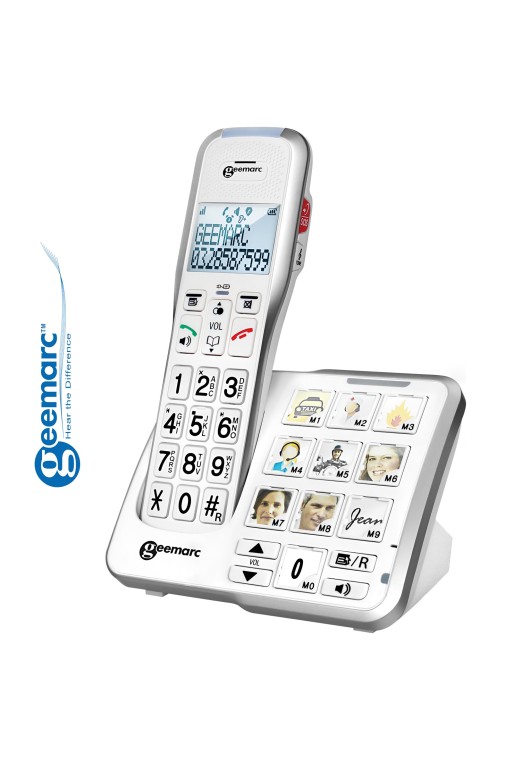 Telefono cordless per senior tasti con foto - Geemarc AmpliDect 595 Photo