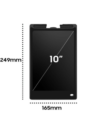 Giochi educativi Pen Tablet da 10" - Tavoletta per scrivere Nero Techkidz