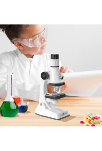 Microscopio per bambini con zoom 1200x - gioco didattico - Maxlife