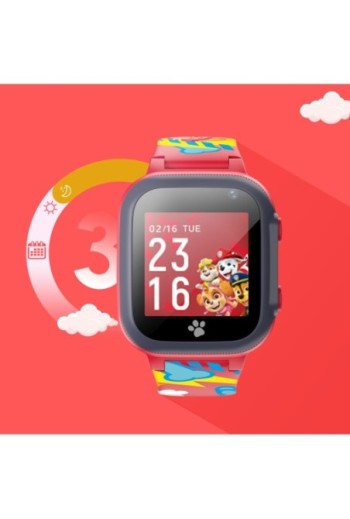 Smartwatch Paw Patrol per bambini Forever con slot scheda SIM - Skye rosso