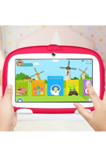Tablet iCute 7" - Design Kawaii Rosa Techkidz