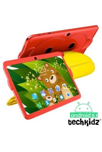 Tablet Scimmia 7 pollici Rosso Techkidz