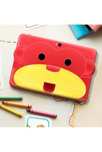 Tablet Scimmia 7 pollici Rosso Techkidz