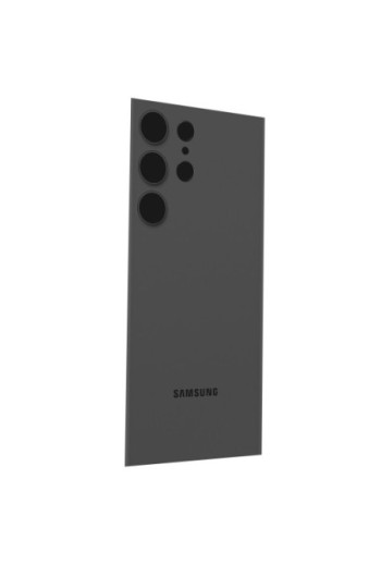 Vetro posteriore con lente inclusa originale Samsung per Samsung Galaxy S23 Ultra - phantom black