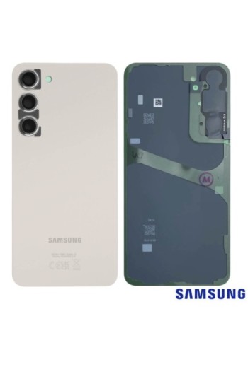 Vetro posteriore con lente inclusa originale Samsung per Samsung Galaxy S23 Plus - cream